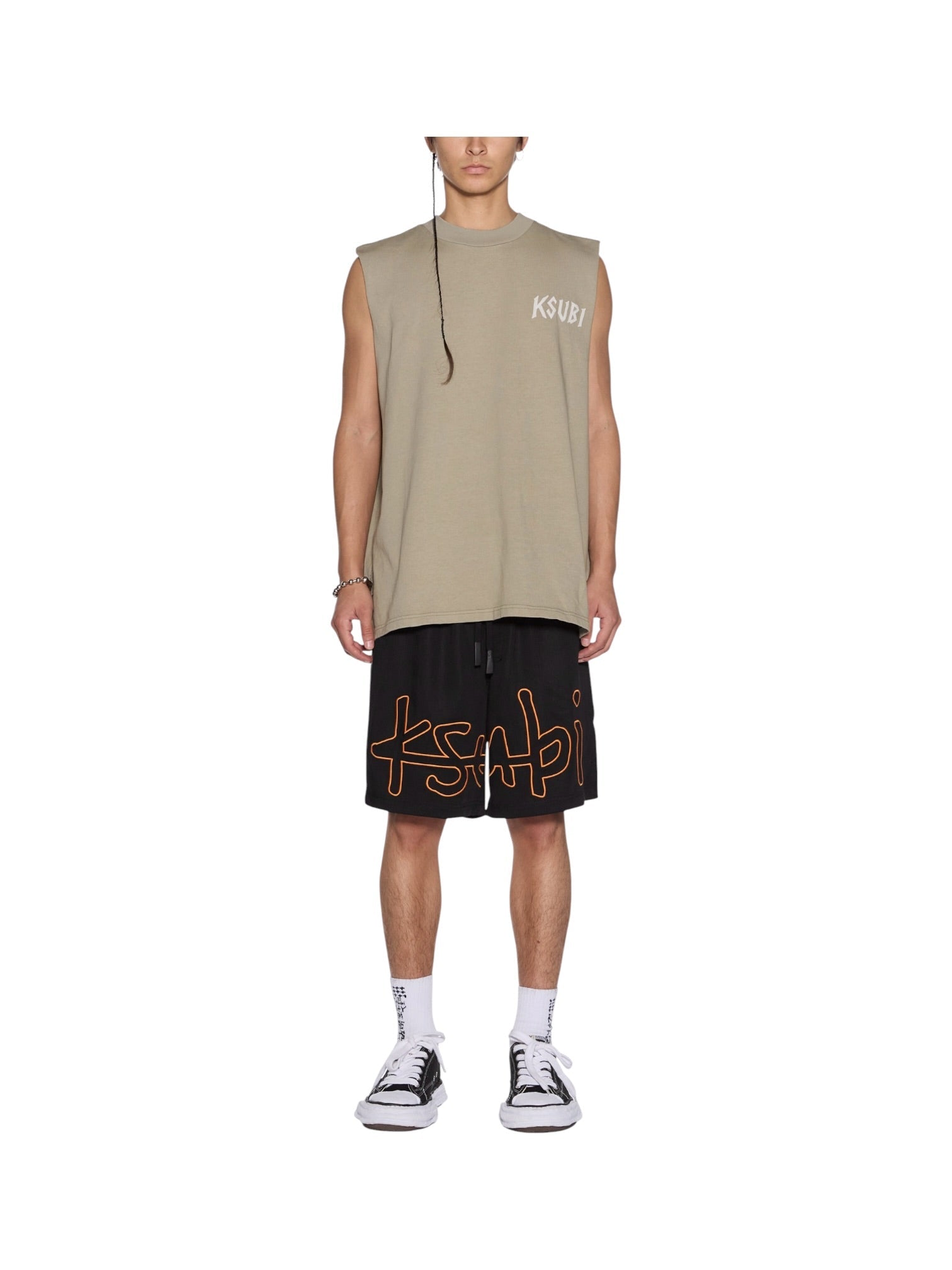 Probus Ksubi Cut Off Ekcess Tank Synth Green GREEN Ksubi Cut Off Ekcess Tank Synth Green GREEN GREEN