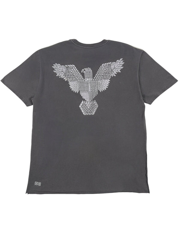 Ksubi Eagle Biggie SS Tee Faded Black