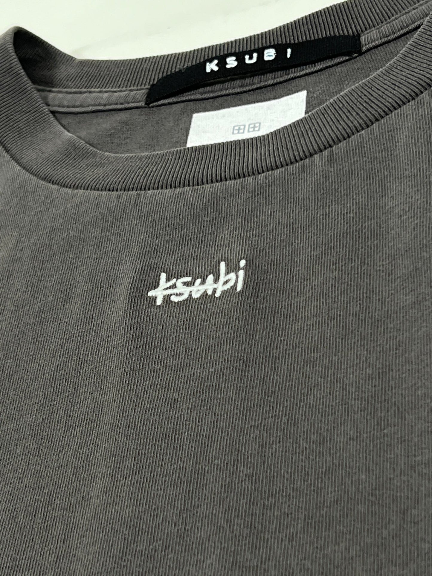 Ksubi Eagle Biggie SS Tee Faded Black