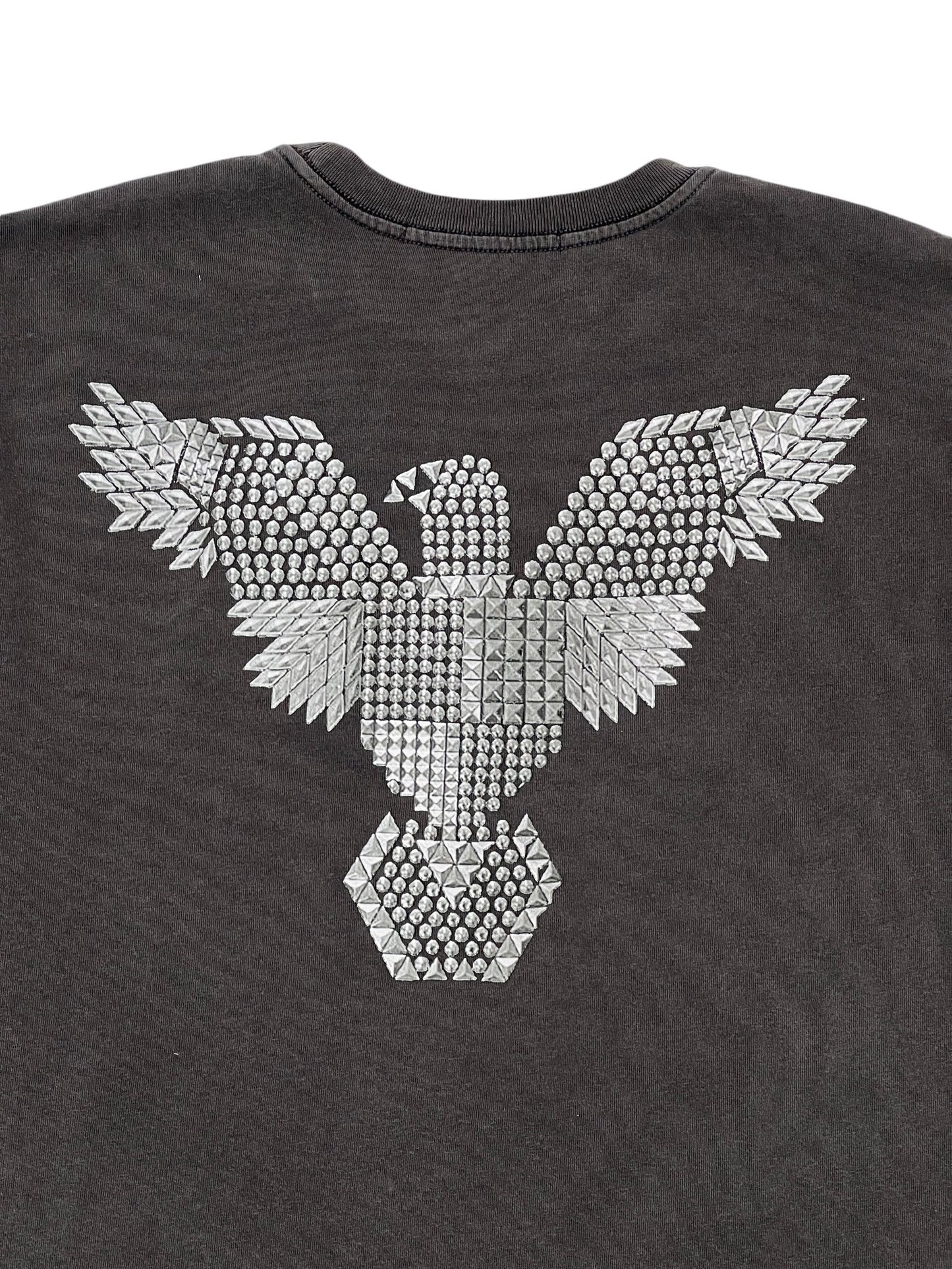 Ksubi Eagle Biggie SS Tee Faded Black