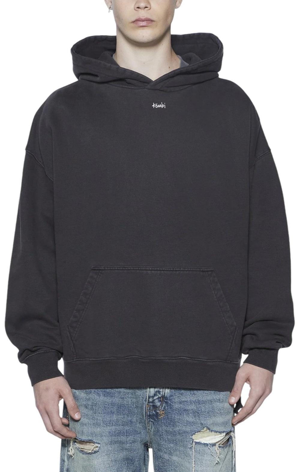 Ksubi Eagle Ekcess Hoodie Faded Blk