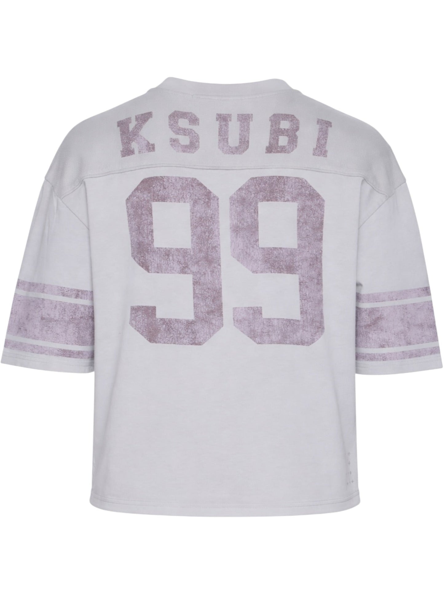 Ksubi Halftime SS Duke Jersey  krete Fade Washed Grey