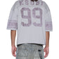 Ksubi Halftime SS Duke Jersey  krete Fade Washed Grey