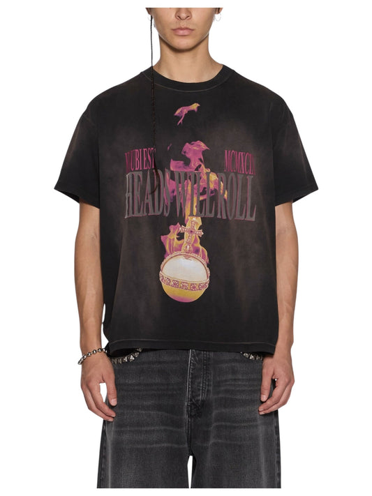 Ksubi H.W.R Sid SS Tee Sunbleach Black