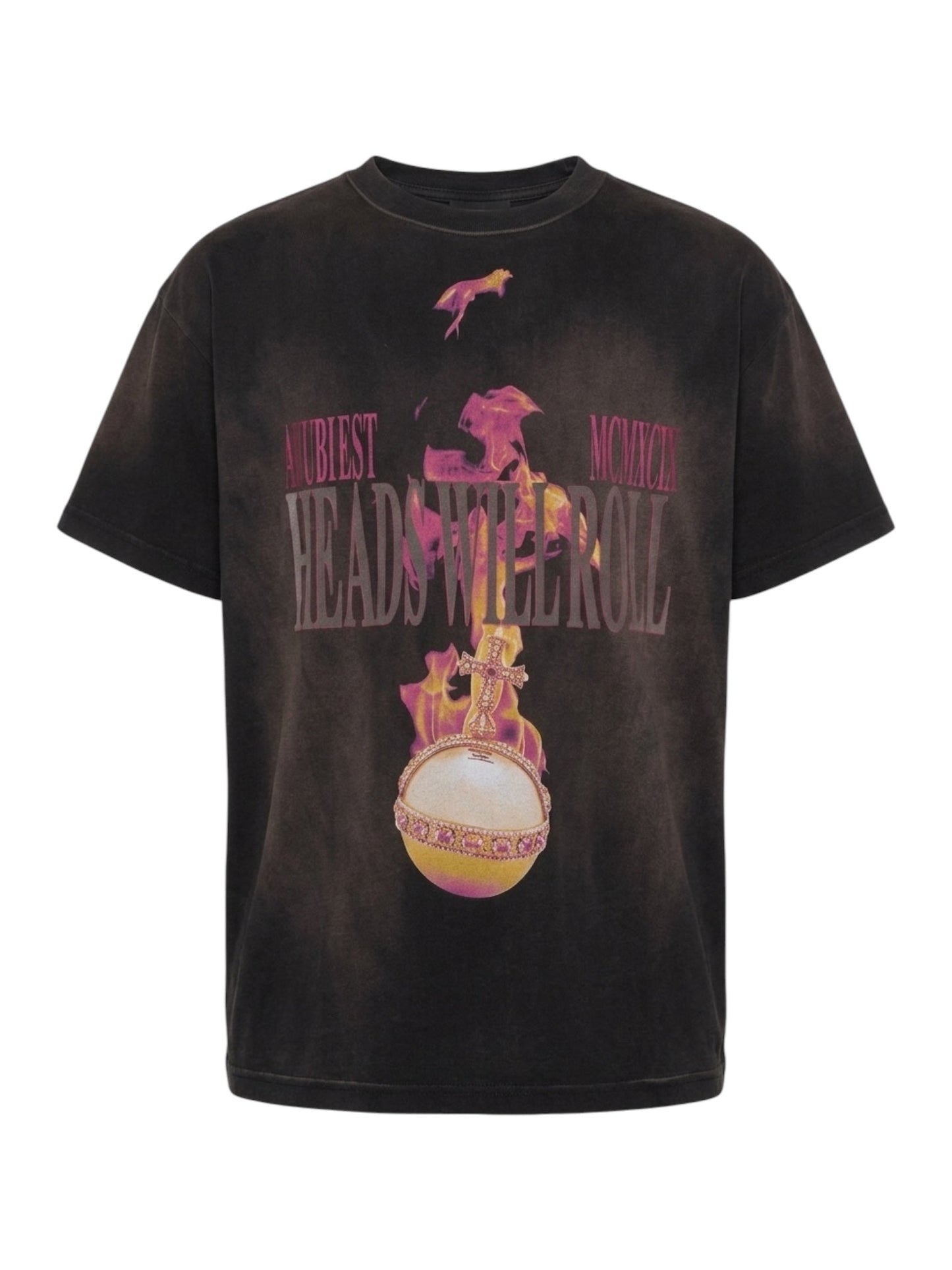 Ksubi H.W.R Sid SS Tee Sunbleach Black