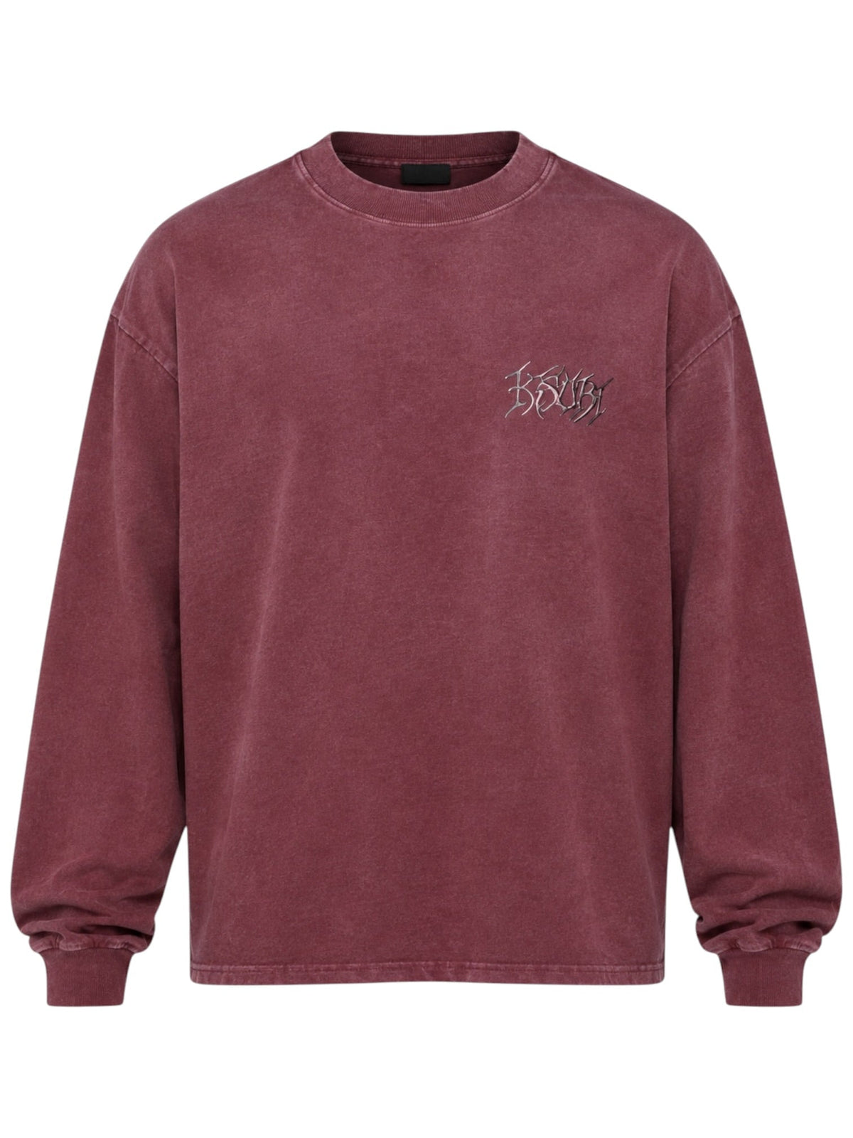 Probus Ksubi K9 Ekcess Ls Tee Ox Fade Burgundy Ksubi K9 Ekcess Ls Tee Ox Fade Burgundy BURG