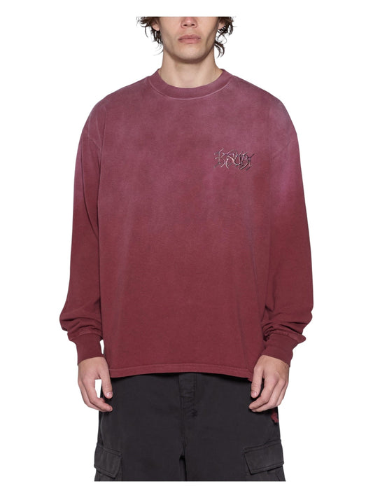 Probus Ksubi K9 Ekcess Ls Tee Ox Fade Burgundy Ksubi K9 Ekcess Ls Tee Ox Fade Burgundy BURG