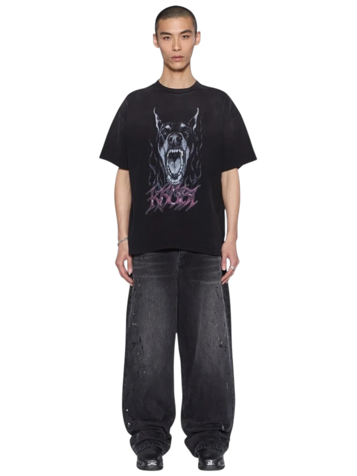 Probus Ksubi K9 Ekcess SS Tee Black Fade Ksubi K9 Ekcess SS Tee Black Fade BLACK