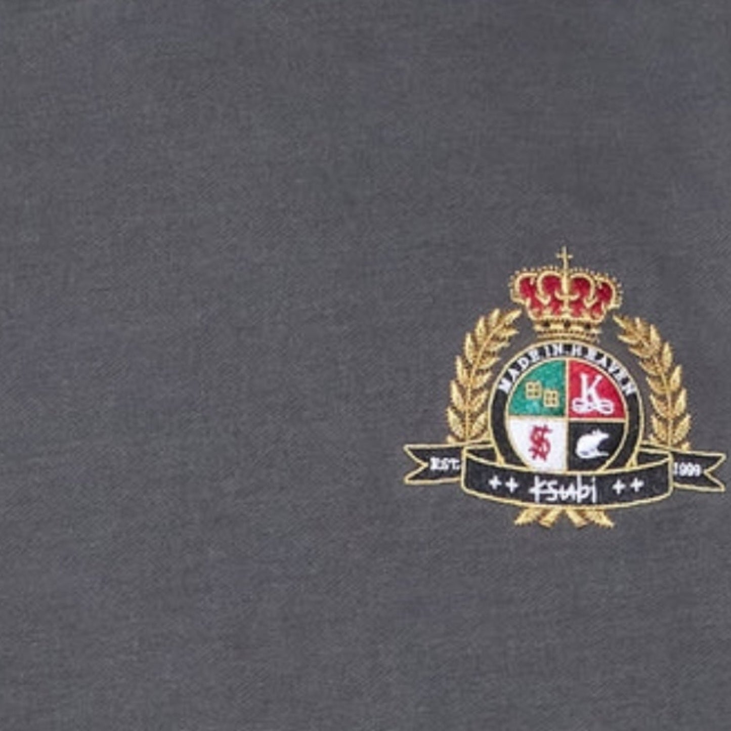 Ksubi Krest Ekcess Hoodie Charcoal