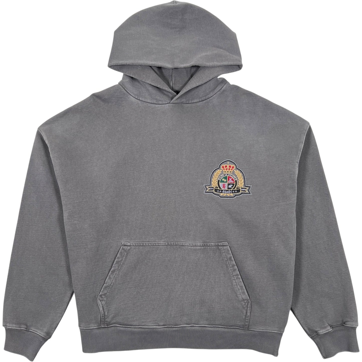 Ksubi Krest Ekcess Hoodie Charcoal