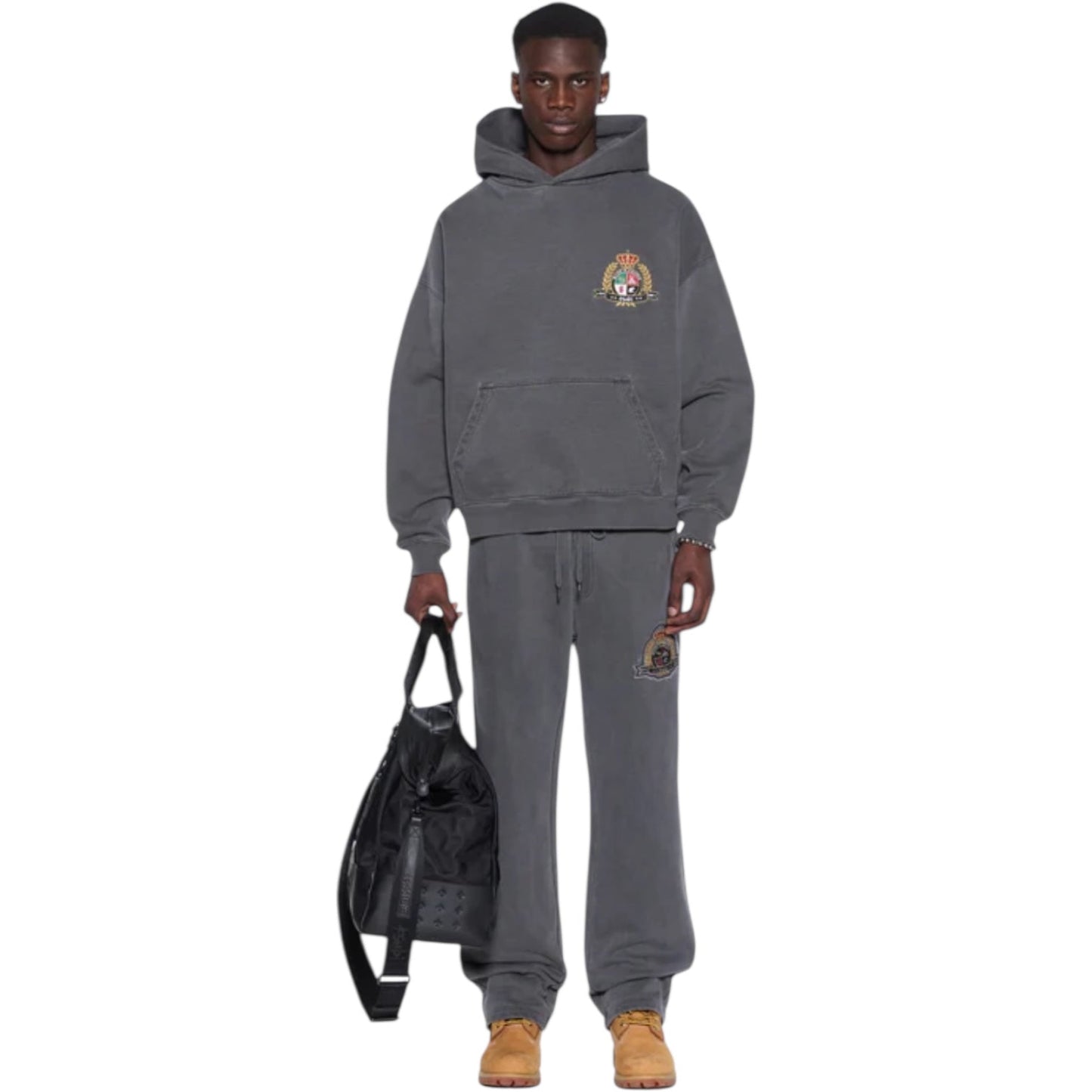 Ksubi Krest Ekcess Hoodie Charcoal