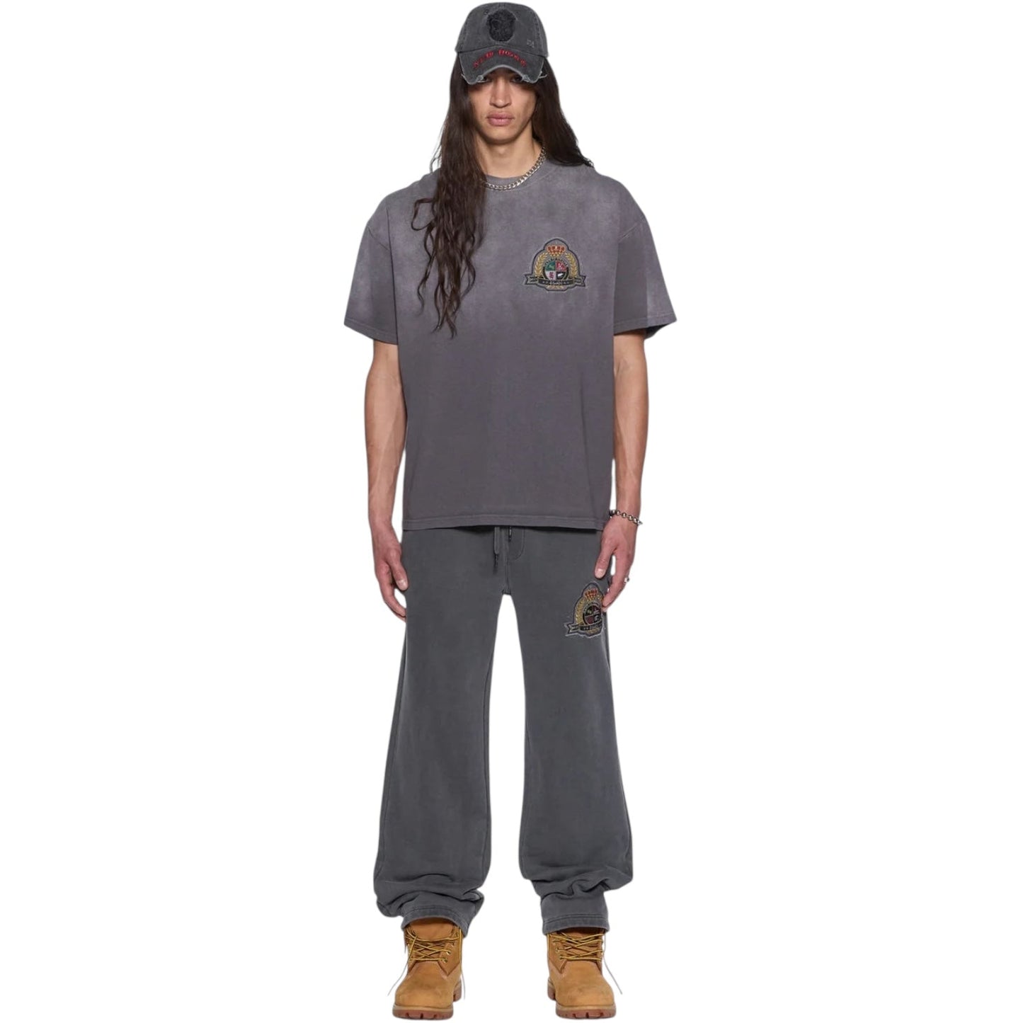 Ksubi Krest Ekcess SS Tee Charcoal