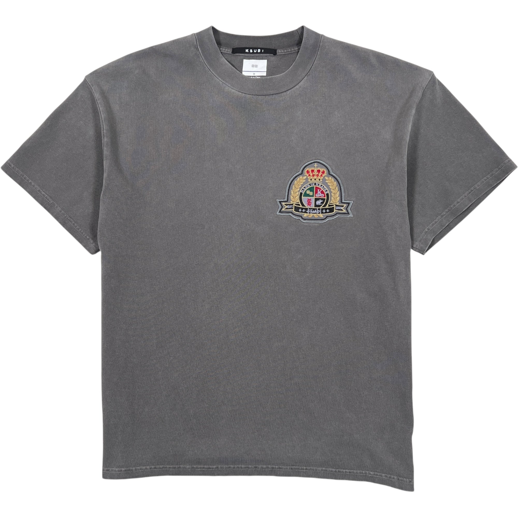 Ksubi Krest Ekcess SS Tee Charcoal - Probus