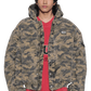 Ksubi Plated Bomber Jacket Camo Green