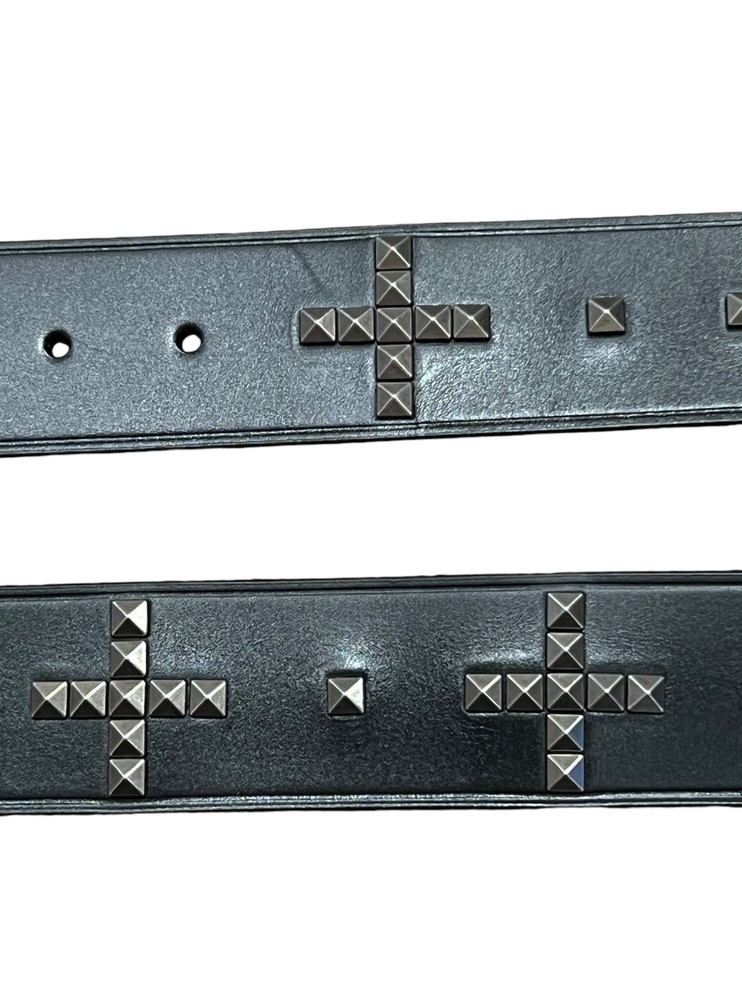 Ksubi Plus Stud Belt Black