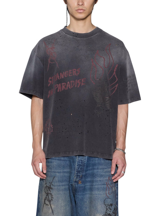 Probus Ksubi Skool Halen SS Tee Charcoal Fade Ksubi Skool Halen SS Tee Charcoal Fade CHARCOAL