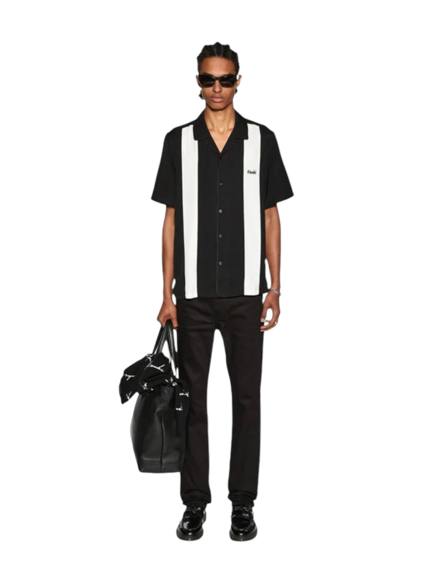 Ksubi Skull Alley  Dwntwn Ss Shirt Blk