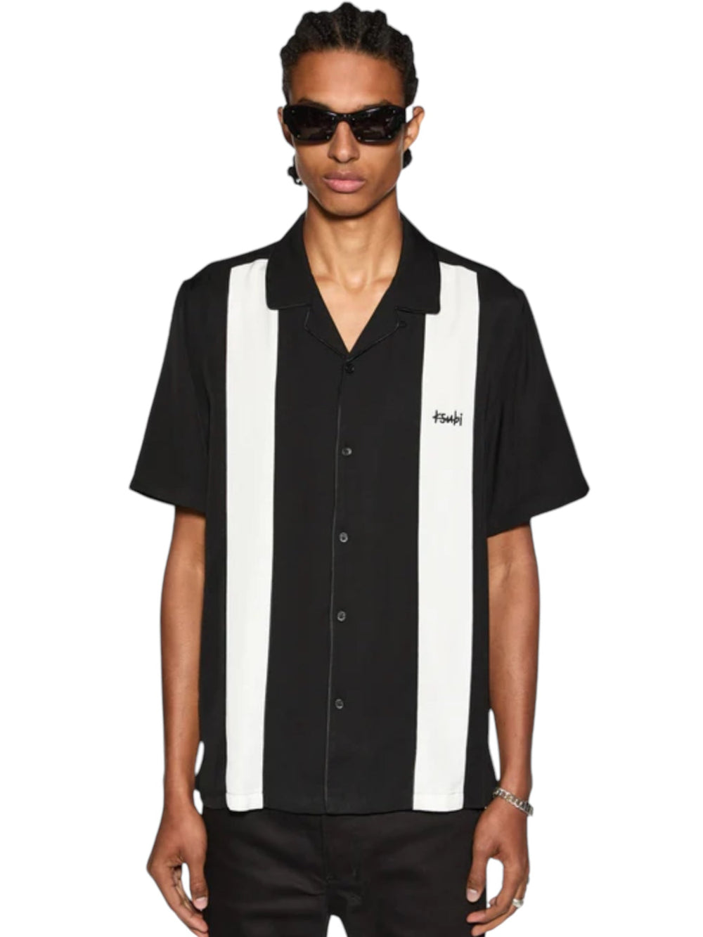 Ksubi Skull Alley  Dwntwn Ss Shirt Blk