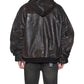 Probus Ksubi Slouchy Leather Bomber Jacket Aged Brown Ksubi Slouchy Leather Bomber Jacket Aged Brown BROWN