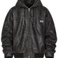 Probus Ksubi Slouchy Leather Bomber Jacket Aged Brown Ksubi Slouchy Leather Bomber Jacket Aged Brown BROWN