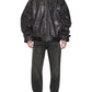 Probus Ksubi Slouchy Leather Bomber Jacket Aged Brown Ksubi Slouchy Leather Bomber Jacket Aged Brown BROWN