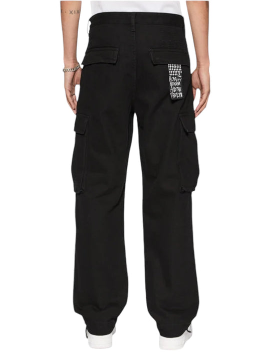 Ksubi Sott Fugitive  Cargo Pant Jet Black