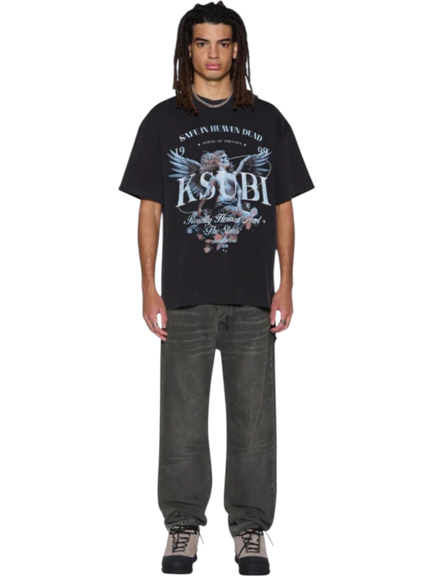 Ksubi Spirit Ekcess SS Tee Acid Black