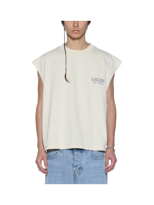 Ksubi State Halen Cut Off Ecru Natural