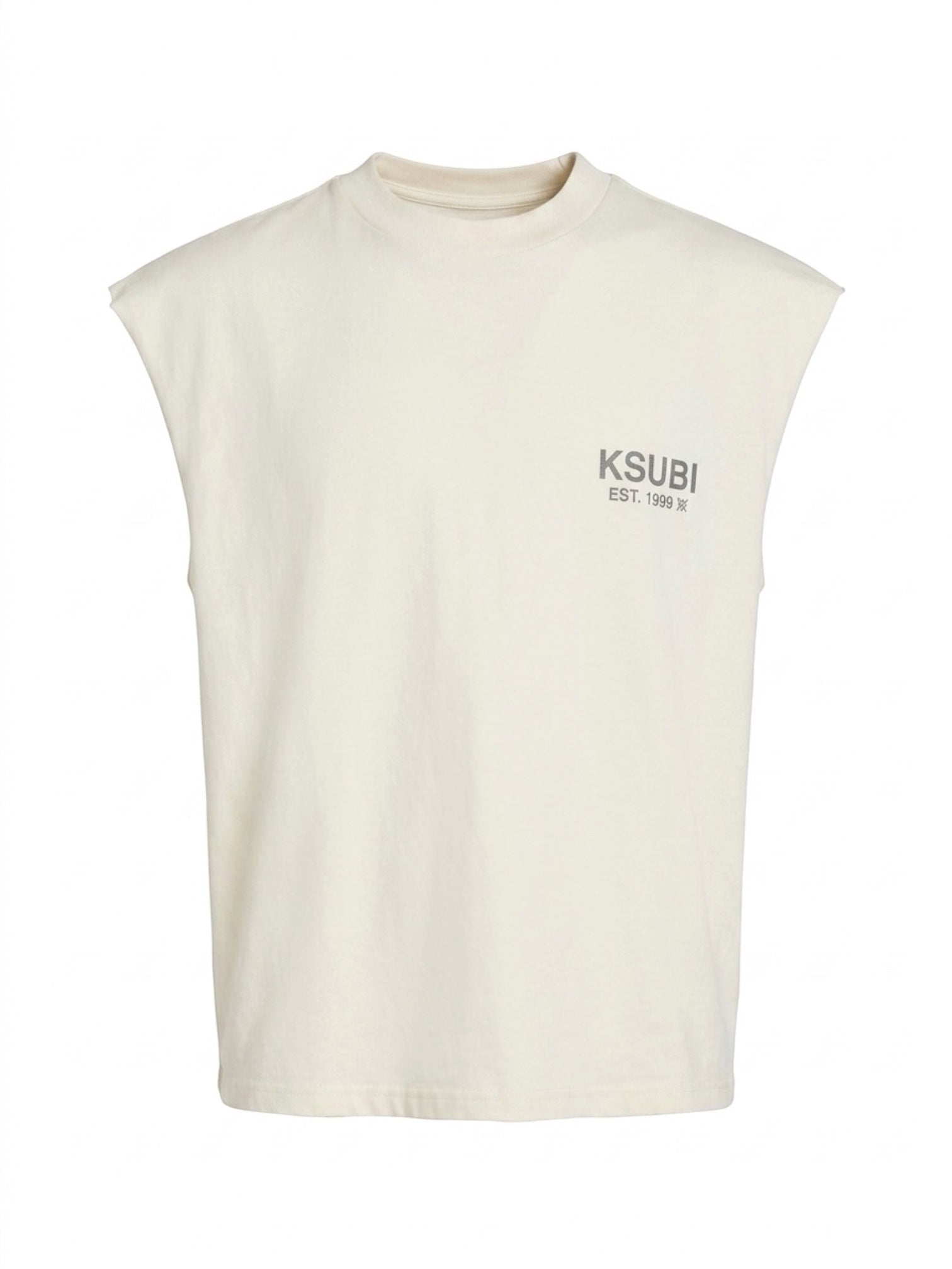 Ksubi State Halen Cut Off Ecru Natural