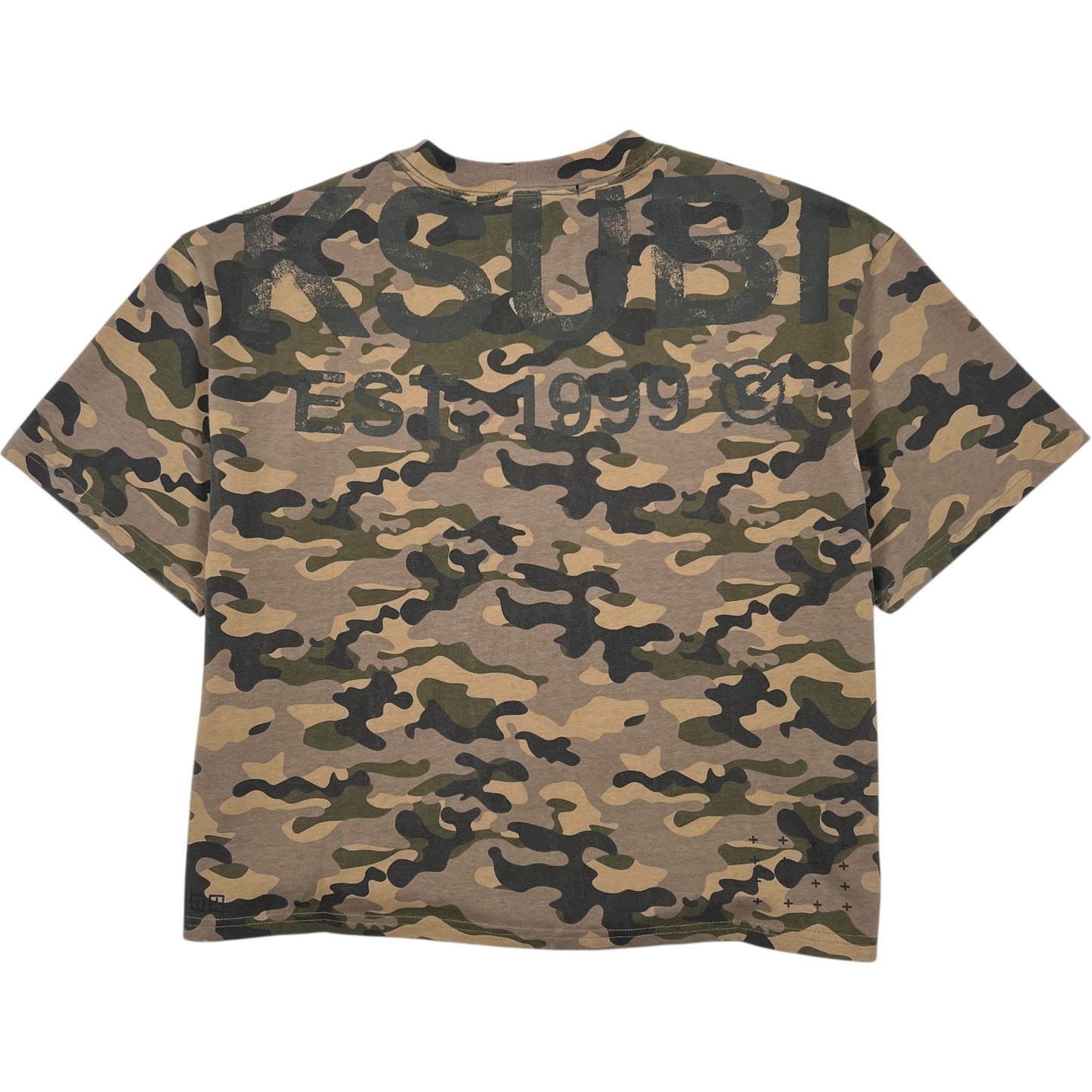 Ksubi State Halen SS Tee Camo Green
