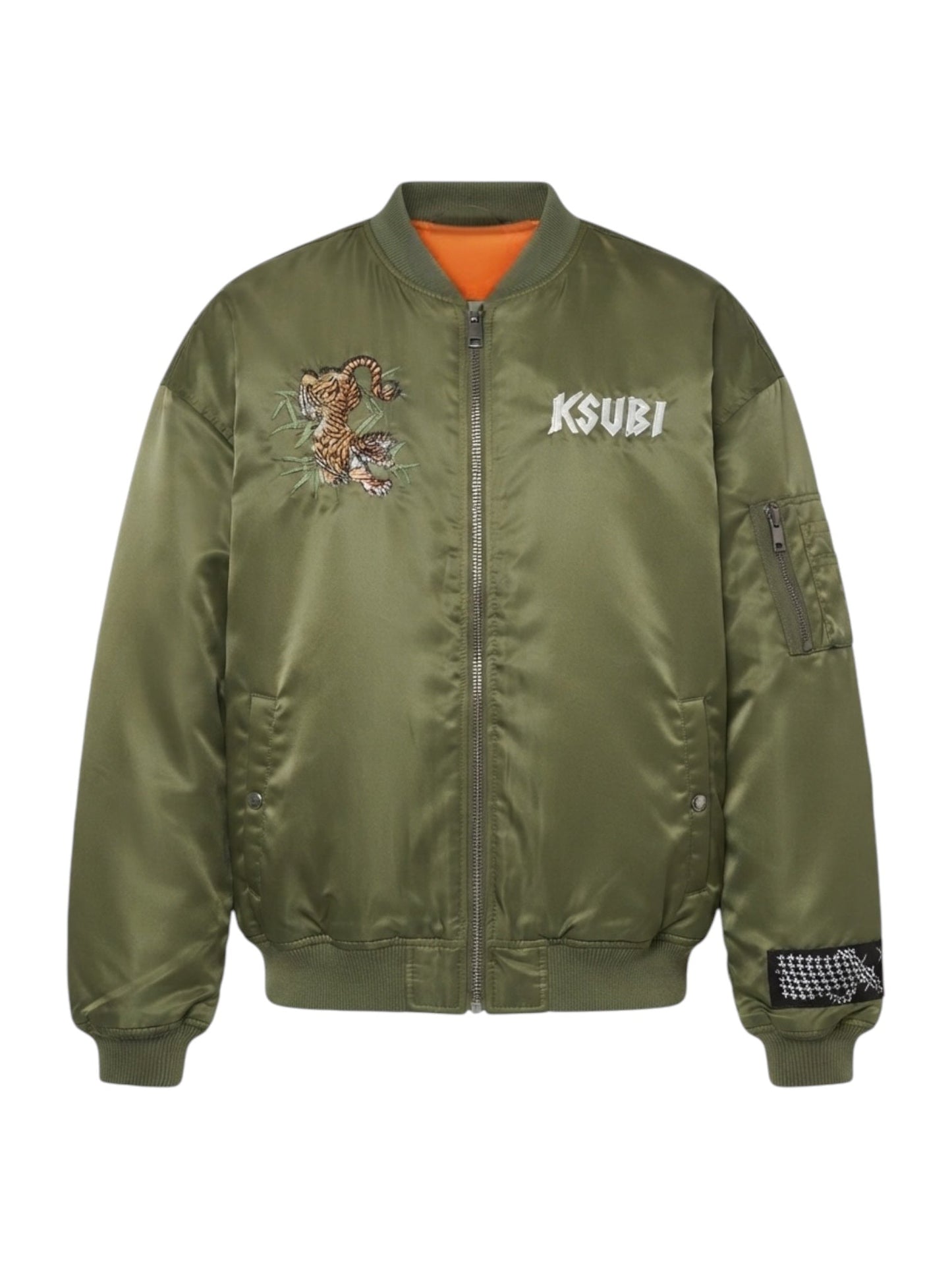 Probus Ksubi Stay Up 4eva bomber Jacket khaki Ksubi Stay Up 4eva bomber Jacket khaki KHAKI