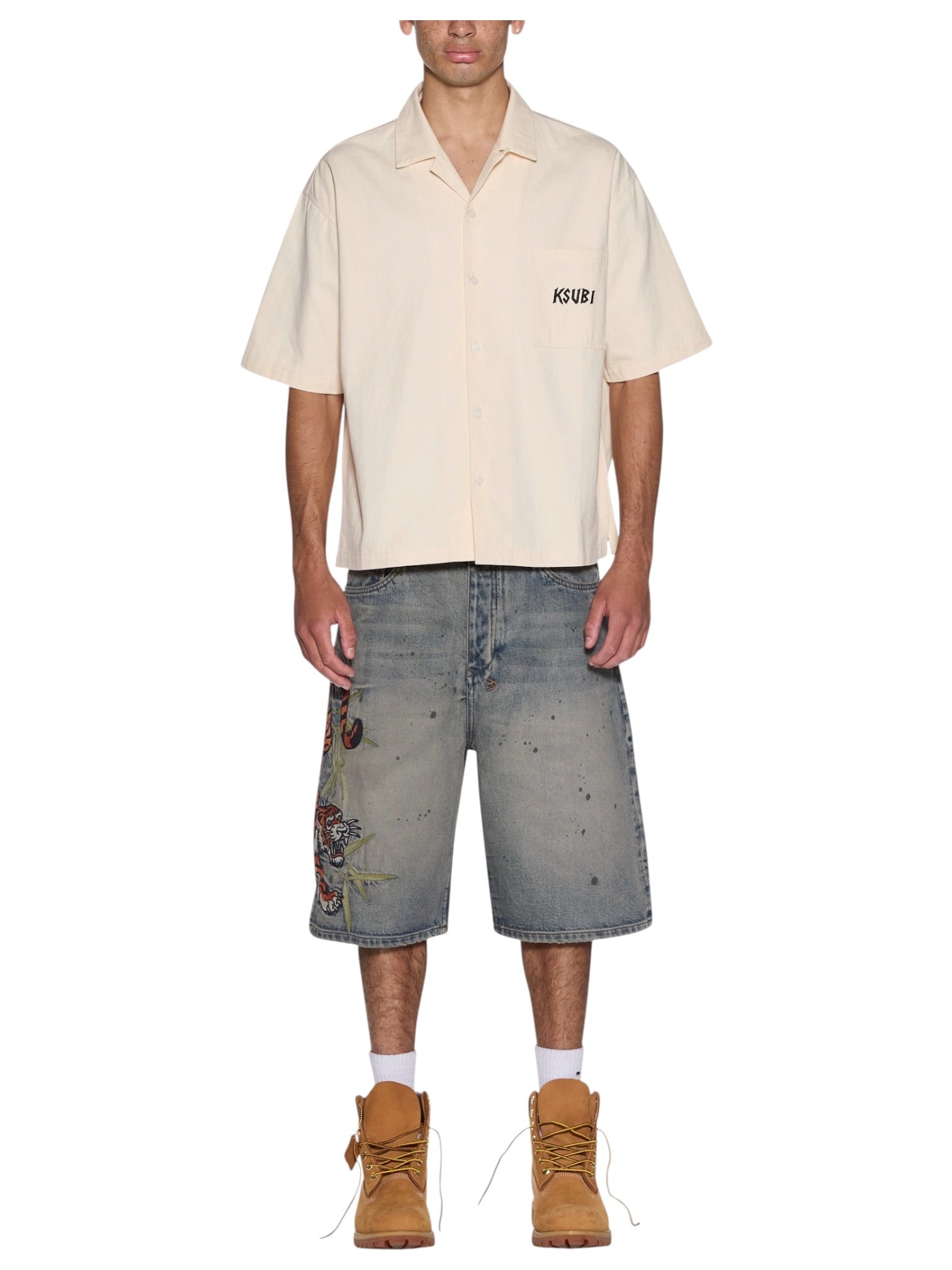 Probus Ksubi Stay Up Diner SS Shirt Ecru Ksubi Stay Up Diner SS Shirt Ecru NATURAL