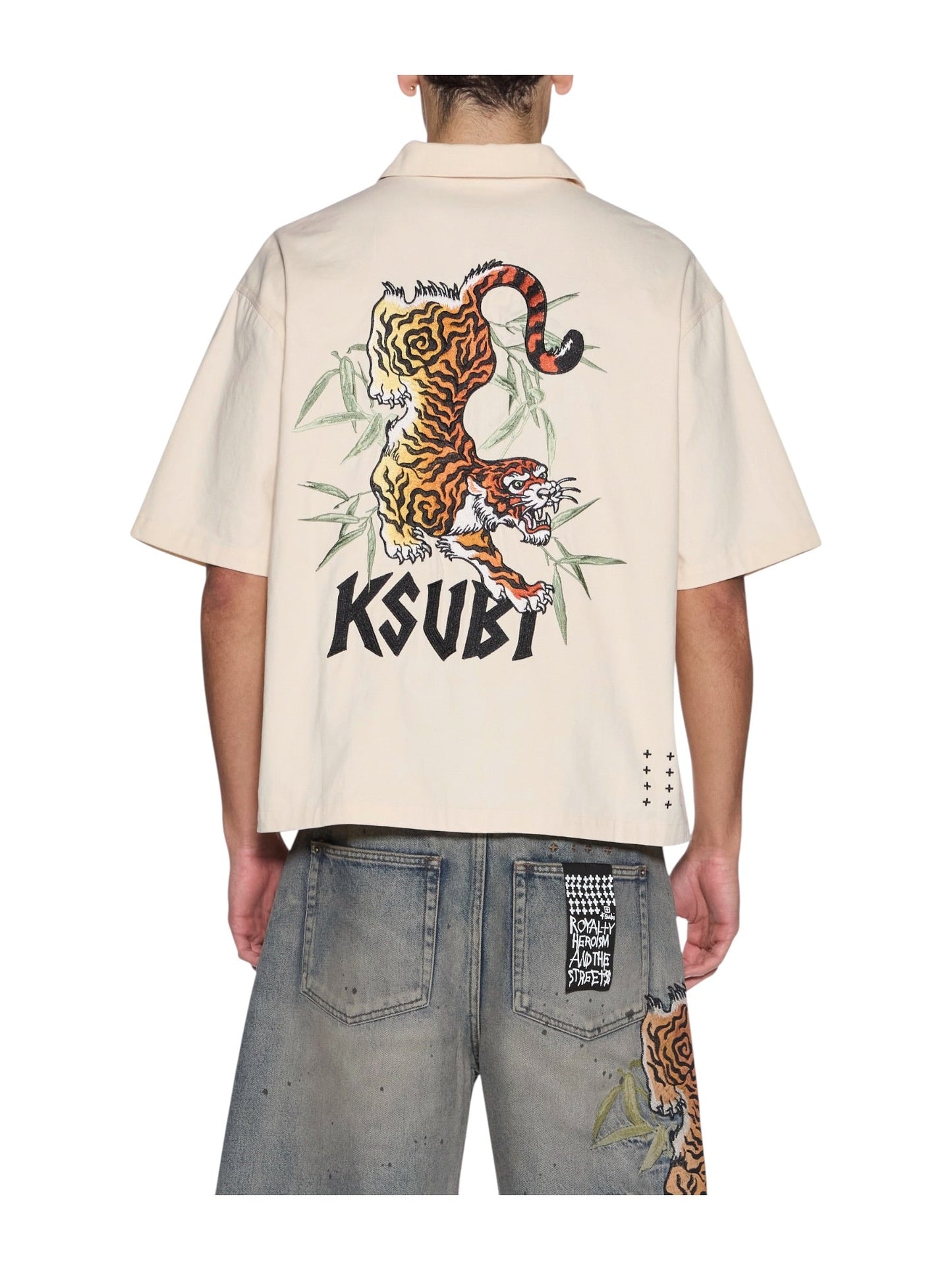 Probus Ksubi Stay Up Diner SS Shirt Ecru Ksubi Stay Up Diner SS Shirt Ecru NATURAL