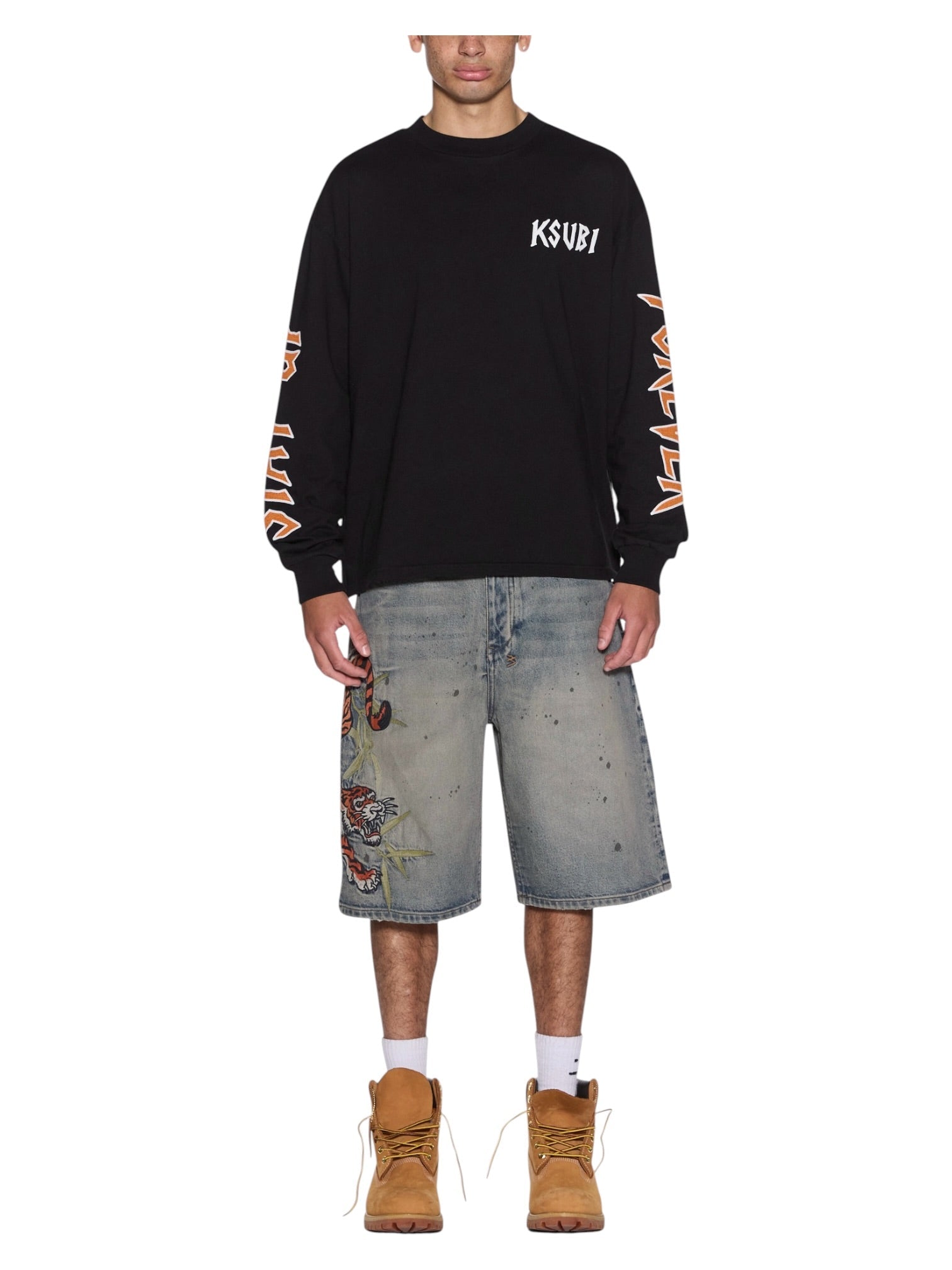Probus Ksubi Stay Up Ekcess Ls Tee Jet Black Ksubi Stay Up Ekcess Ls Tee Jet Black BLACK