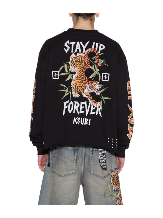 Probus Ksubi Stay Up Ekcess Ls Tee Jet Black Ksubi Stay Up Ekcess Ls Tee Jet Black BLACK