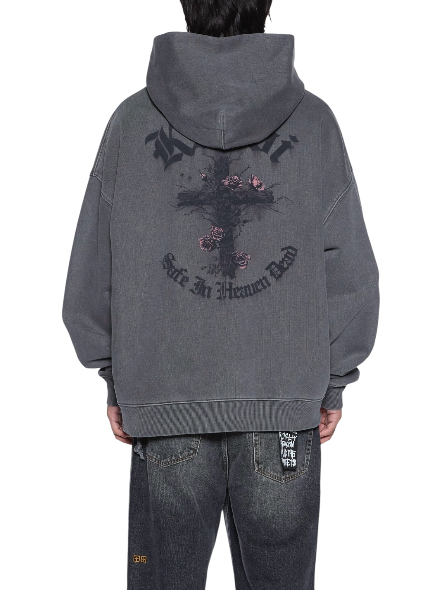 Ksubi Thorned Ekcess Hoodie charcoal - Probus