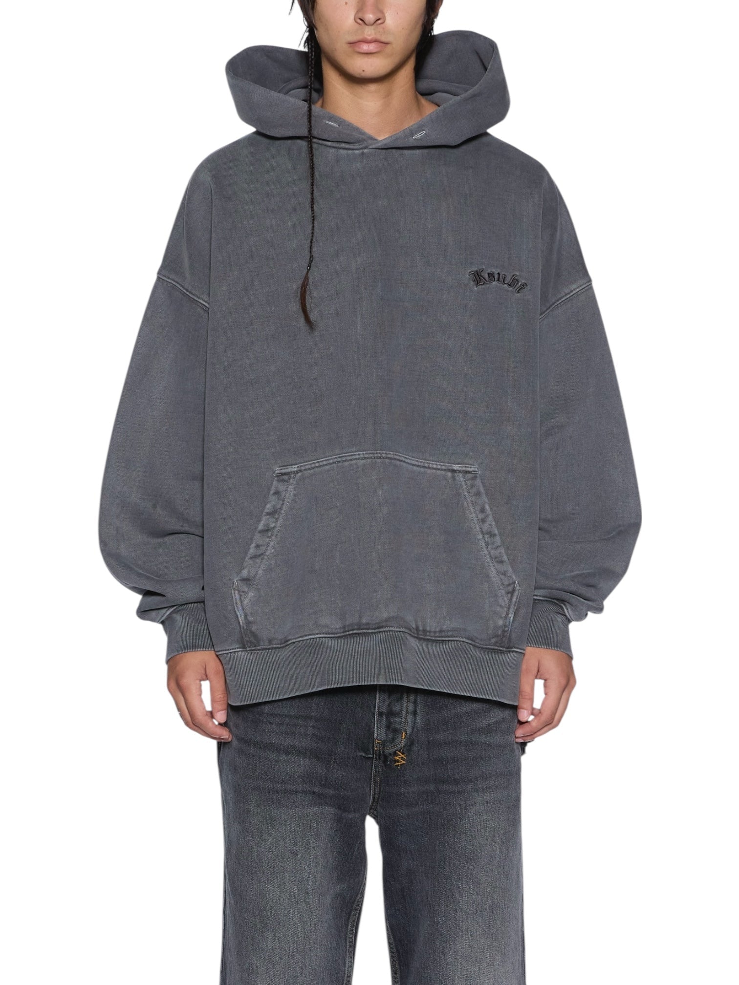 Ksubi Thorned Ekcess Hoodie charcoal - Probus