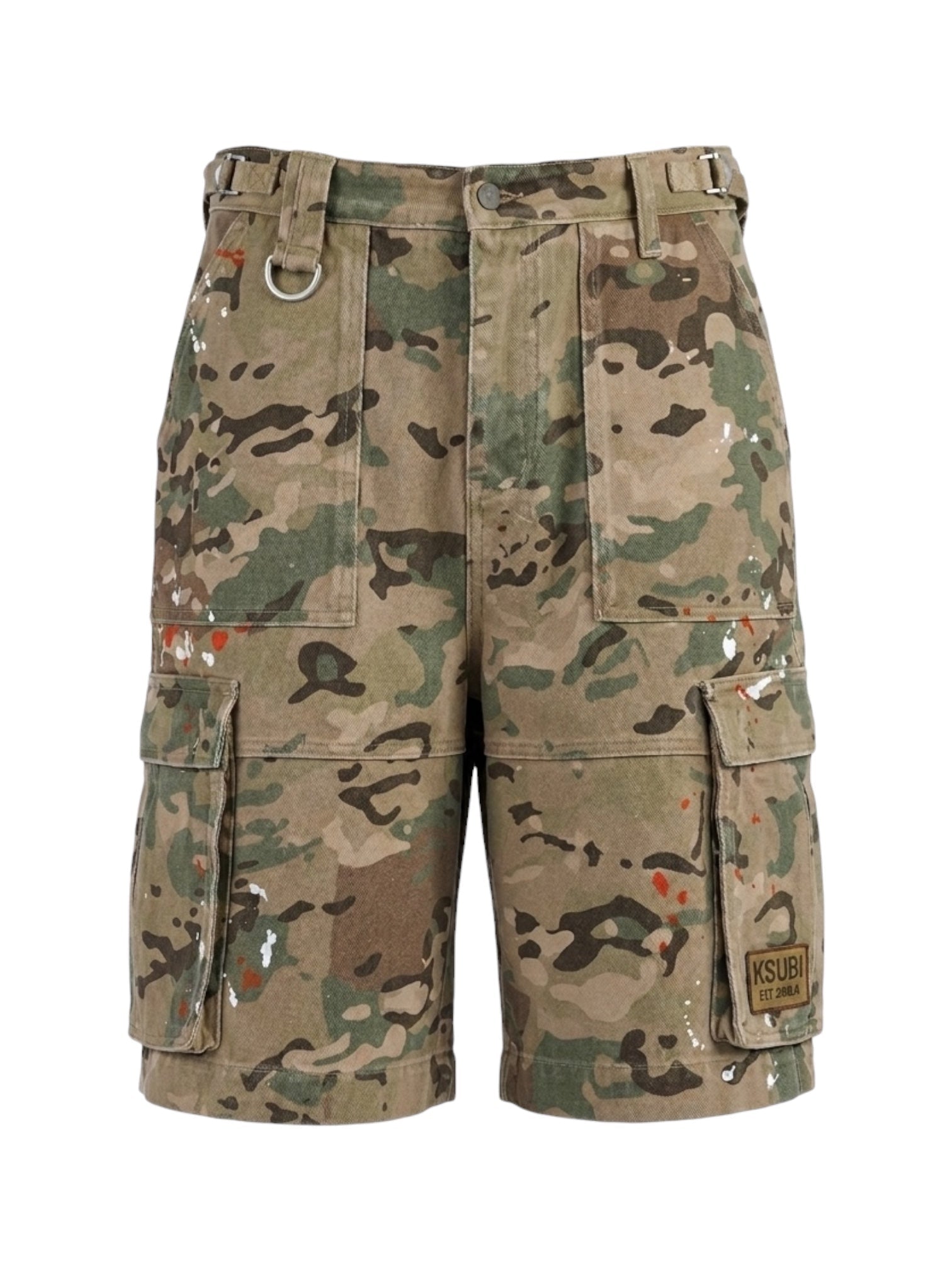 Ksubi Trooper Cargo Short Woodland Green
