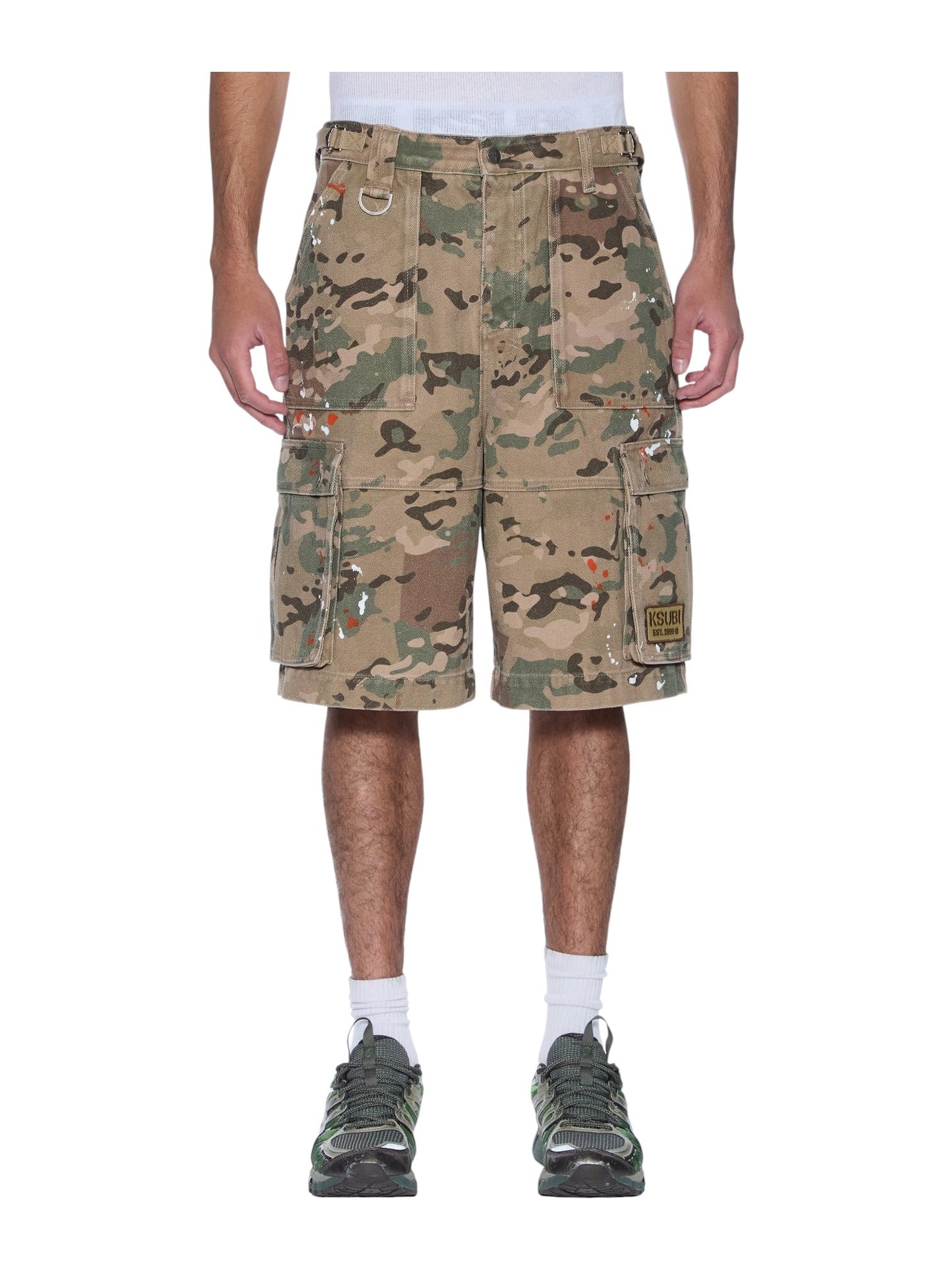 Ksubi Trooper Cargo Short Woodland Green