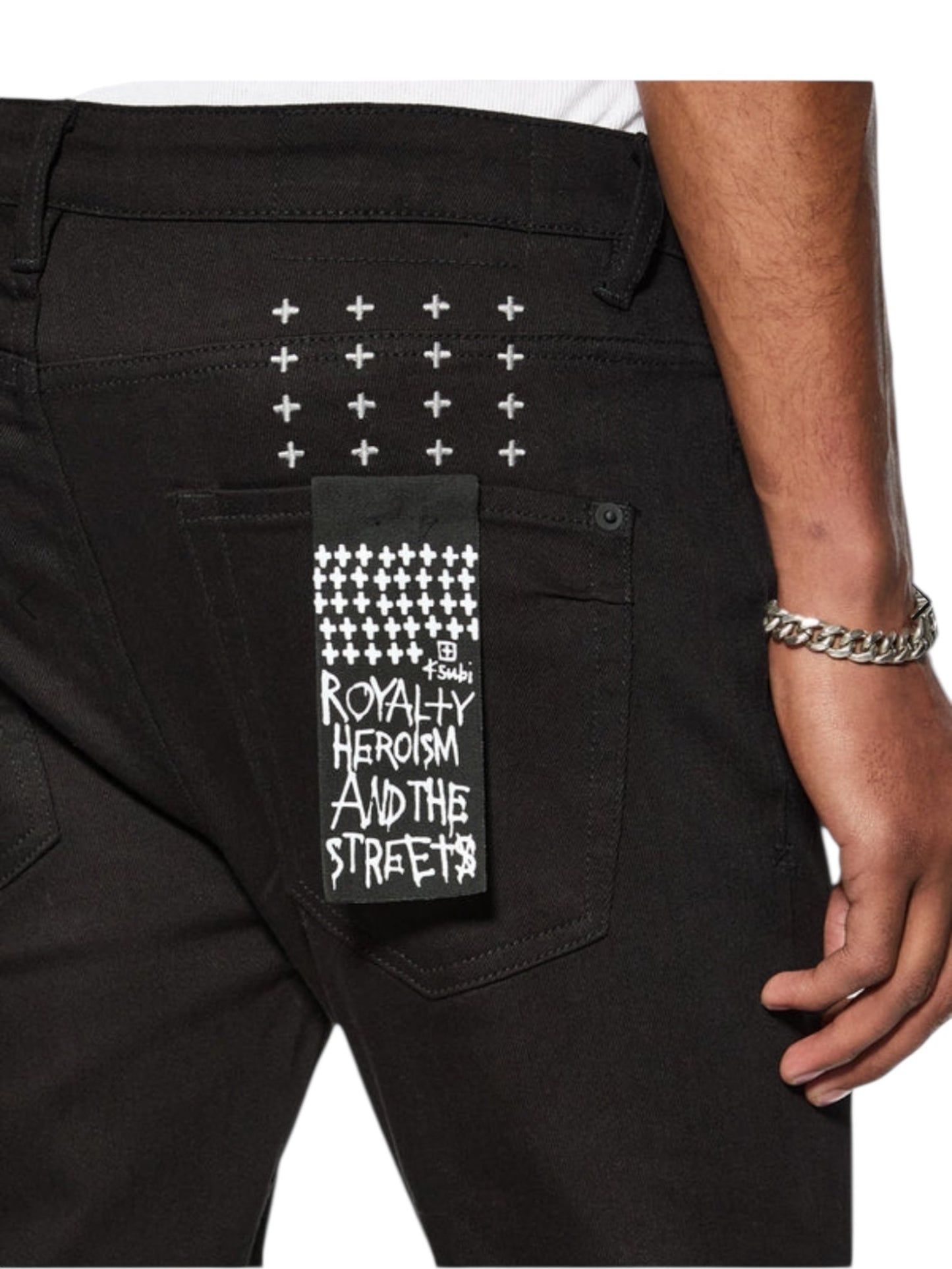 Ksubi Van Winkle Ace Black Slice Black New