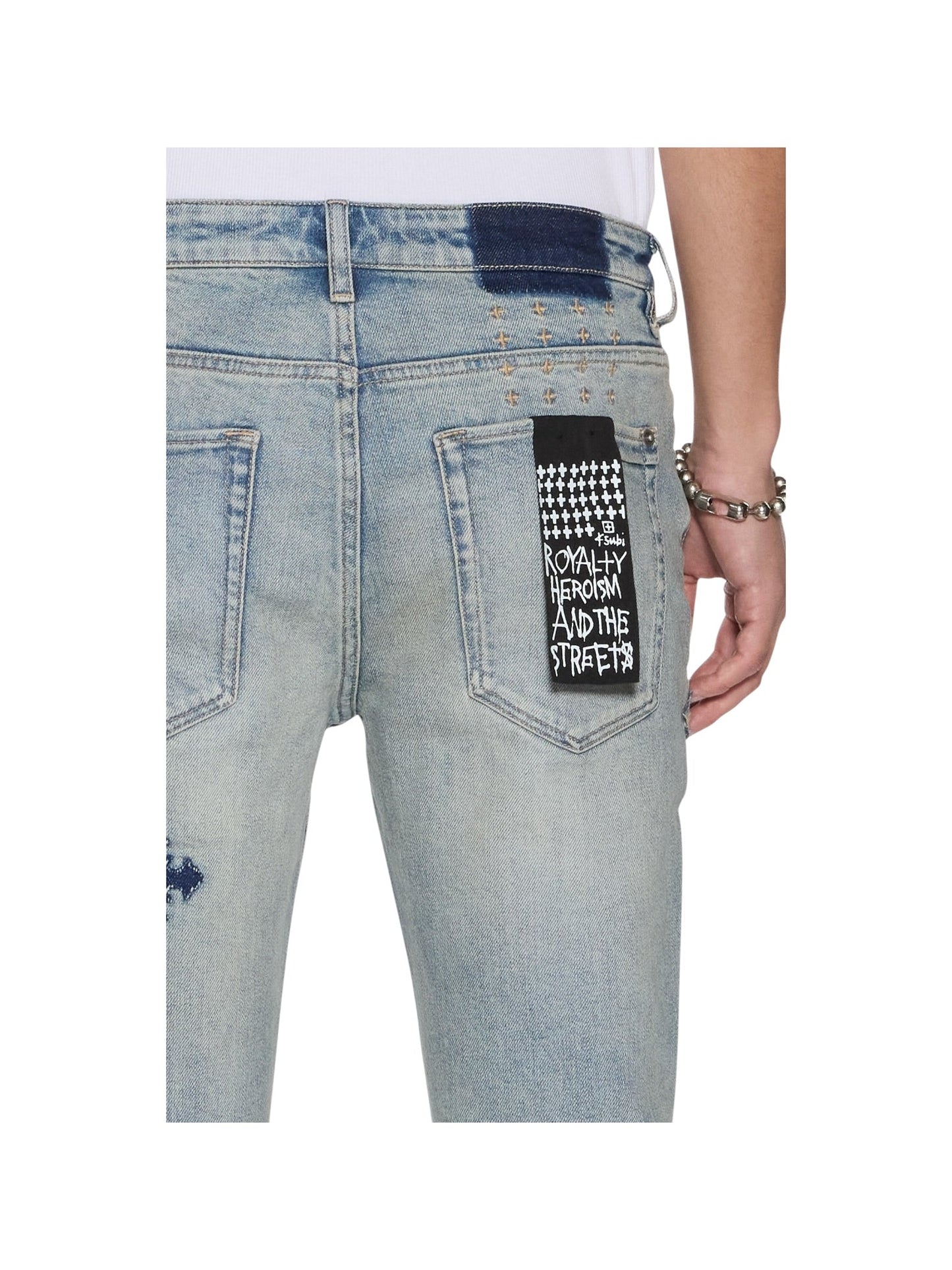Ksubi Van Winkle Astral Paise Light wash
