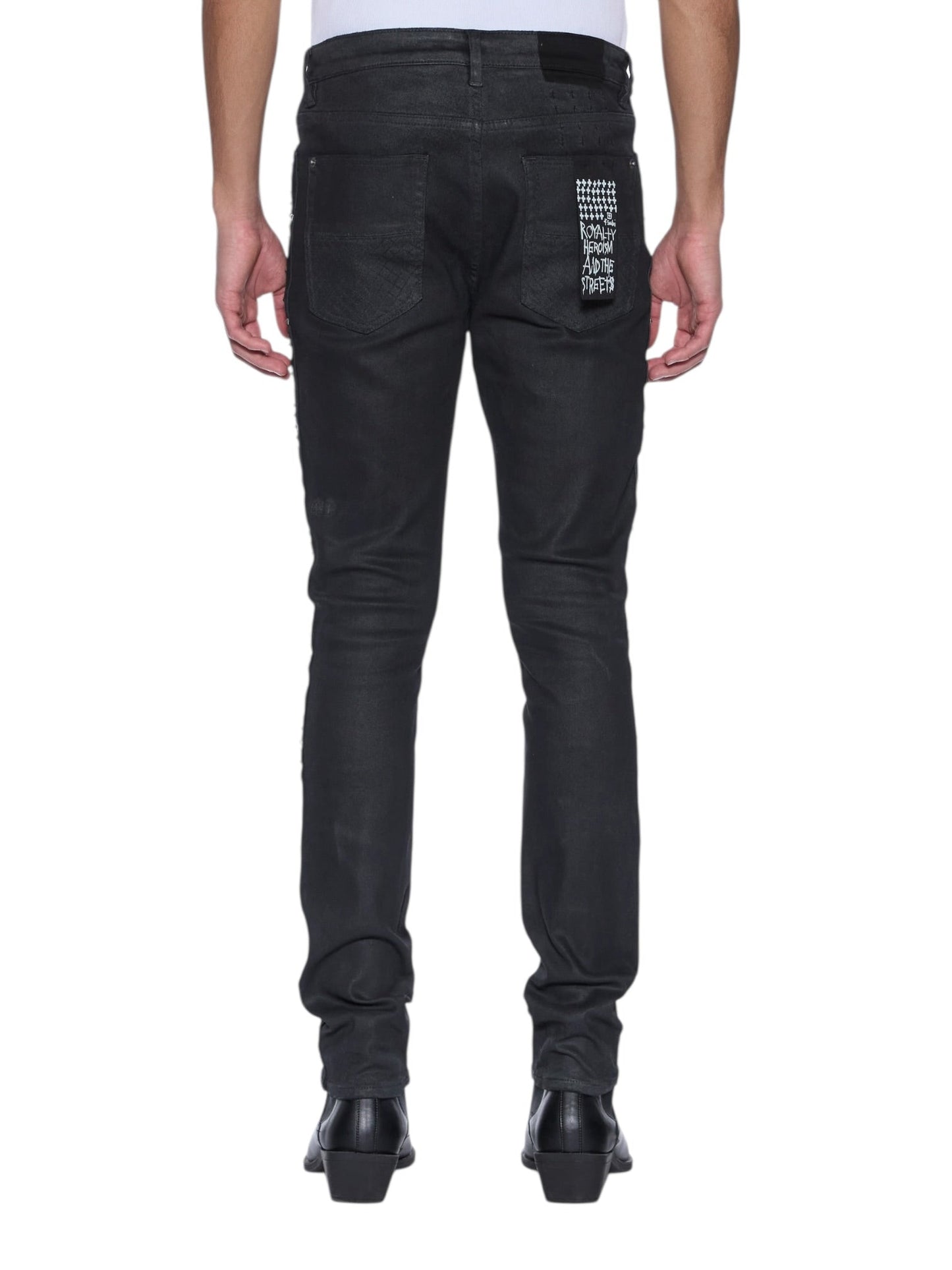 Ksubi Van Winkle Plus Studded Black