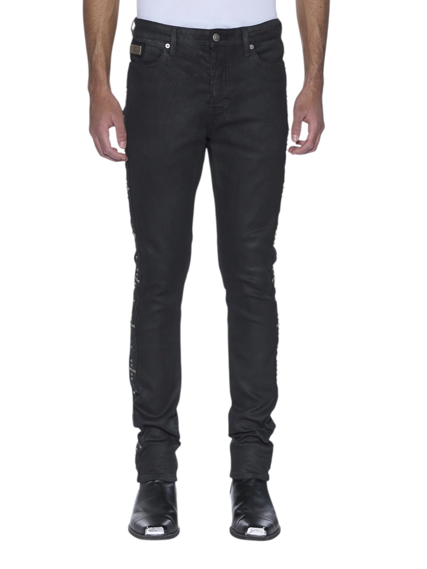 Ksubi Van Winkle Plus Studded Black