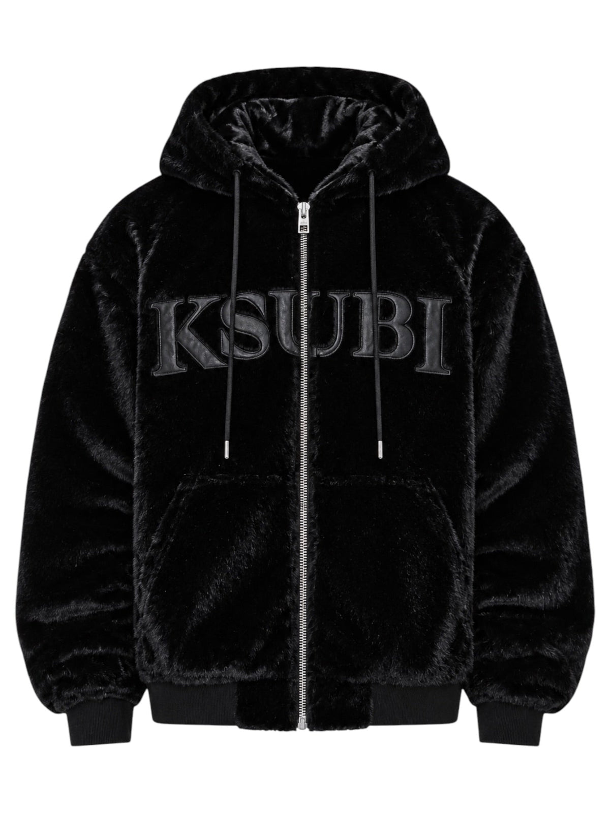 Probus Ksubi Walkout Faux Fur Hooded Jacket Apex Black Ksubi Walkout Faux Fur Hooded Jacket Apex Black BLACK