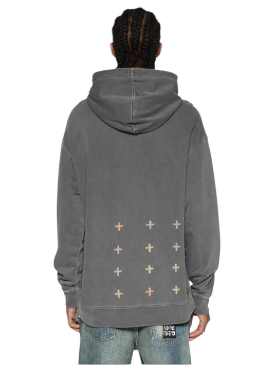 Ksubi World Order Biggie Hoodie Charcoal