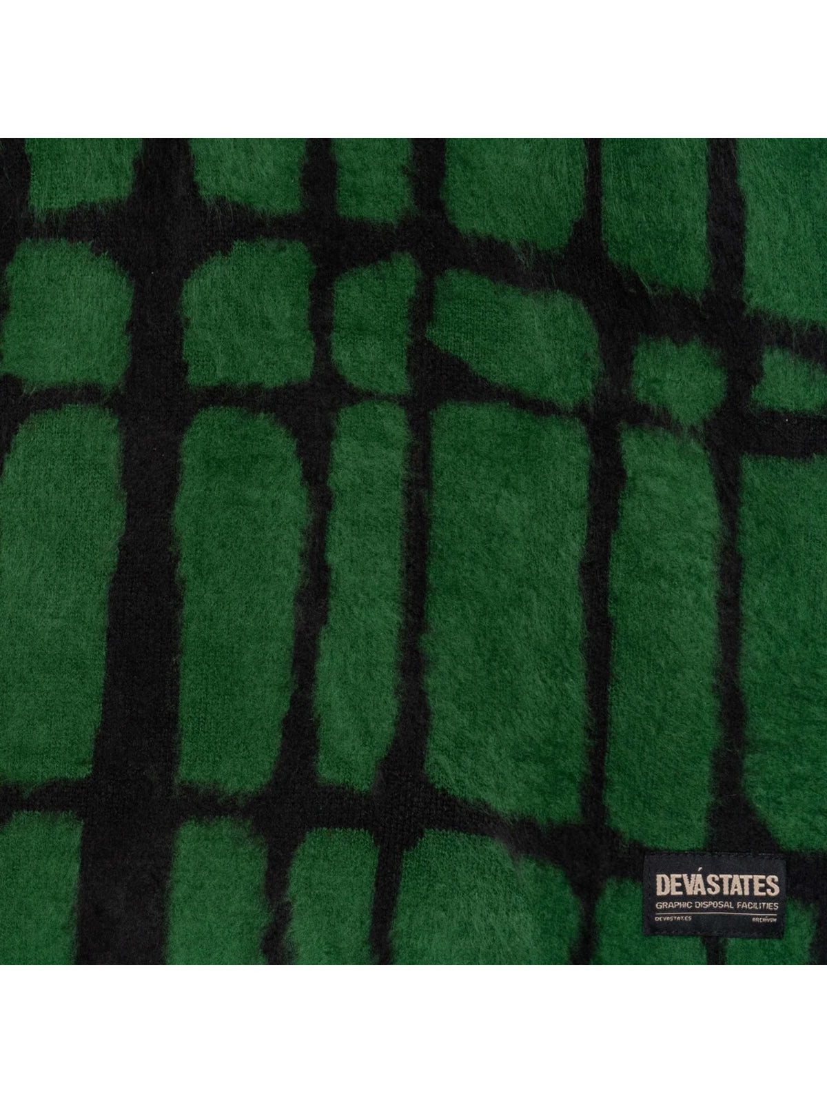 Devà States Moss Brushed Knit Sweater Green