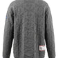 Devà States Cross 3D Knit Sweater Grey