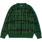 Devà States Moss Brushed Knit Sweater Green