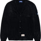 Devà states Fuzz Mohair Cardigan Black