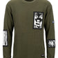 Devà States Carbon L/S Waffle Top Olive Green